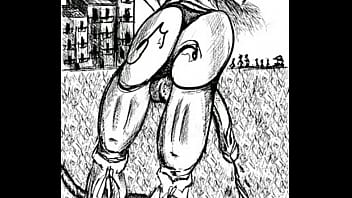 Massive big cock in public