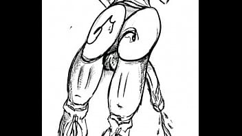 Massive big cock in public