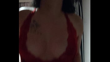 Bouncing asian boobs