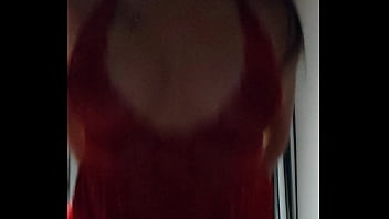 Bouncing asian boobs