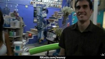 Sexy wild chick gets paid to fuck 23