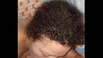 Blowjob creampie finish