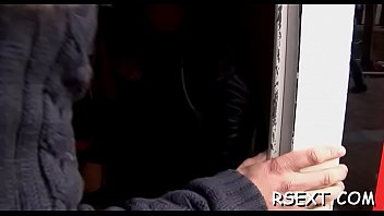 Hawt babe drilled balls deep