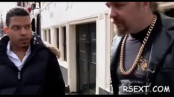 Hawt babe drilled balls deep