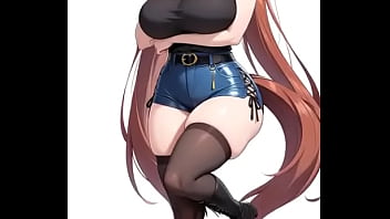 La chica caballo "daiwa scarlet" bailando en anime " pretty derby"