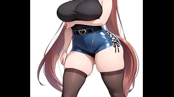 La chica caballo "daiwa scarlet" bailando en anime " pretty derby"