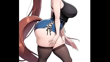 La chica caballo "daiwa scarlet" bailando en anime " pretty derby"