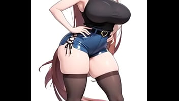 La chica caballo "daiwa scarlet" bailando en anime " pretty derby"