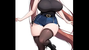 La chica caballo "daiwa scarlet" bailando en anime " pretty derby"