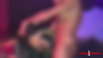 Kinky wonderland strap on 3some