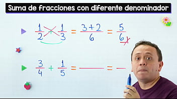 Aprendiendo a sumar con diferente denominación