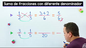 Aprendiendo a sumar con diferente denominación