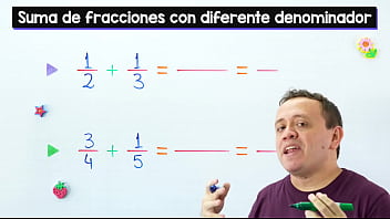 Aprendiendo a sumar con diferente denominación