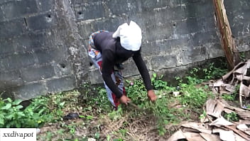 Horny farm got a good doggy in her farm land with her stepbrother