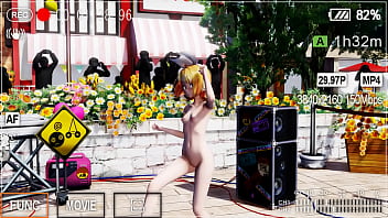 Blonde girl nude live show booo mmd by kiidosan Blonde girl nude live show booo mmd by kiidosan