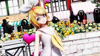 Blonde girl nude live show booo mmd by kiidosan