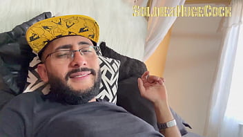 After meeting her some time ago my friend's whore visits me only to get my semen for her mouth