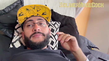 After meeting her some time ago my friend's whore visits me only to get my semen for her mouth