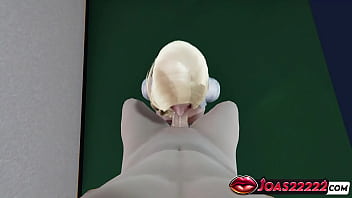 Seductive 3d hentai featuring big tits titfuck and cumshot on face