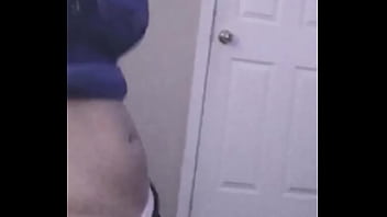 Sexy wife dancing and teasing in bikini