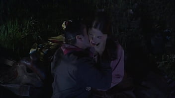 Brooke ballentyne fucks a hired ranch hand by the fireside outdoors sqf