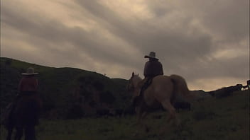 Brooke ballentyne fucks a hired ranch hand by the fireside outdoors sqf