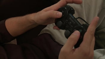 Ann marie rios rubs cock with her feet then gets her pussy pounded