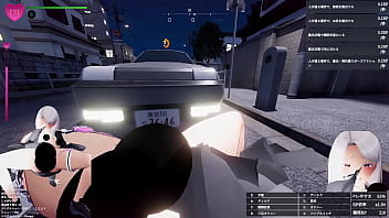 レジのカウンターでディルド使用！