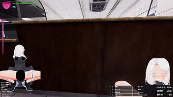 レジのカウンターでディルド使用！