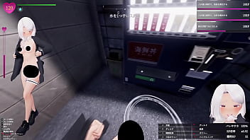 レジのカウンターでディルド使用! レジのカウンターでディルド使用!