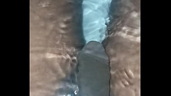 Cum play with my slumber donkey in the tub