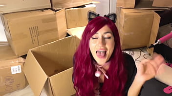My cosplay sexy hot blowjob with funny faces of a teen redhead girl from a box fuck in mouth My cosplay sexy hot blowjob with funny faces of a teen redhead girl from a box fuck in mouth