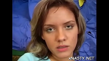 Playgirl rides a hung fellow until they both get to orgasm