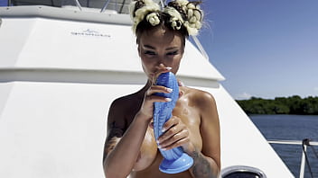Monika fox fucks herself with a big dildo on a yacht free Monika fox fucks herself with a big dildo on a yacht free