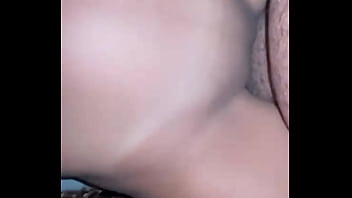 Wife after a halloween party receives a penis without from her husband's friend and gets hot sperm in her shaved vagina