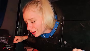 The moment cherrymavrik's big cock enters my tight little pussy