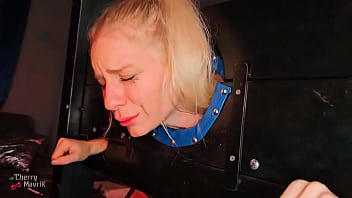 The moment cherrymavrik's big cock enters my tight little pussy