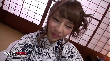 Seductive japanese wife embraces passionate night with lover