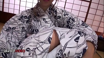 Seductive japanese wife embraces passionate night with lover