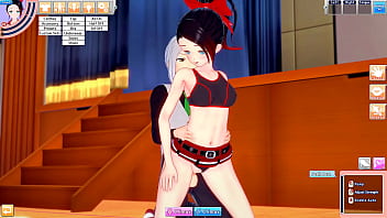 Hentai cheerleader maria bangs guy in gym