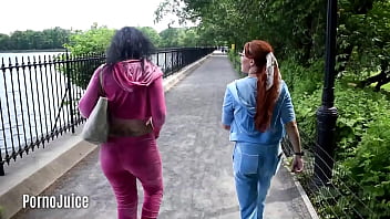 Sharing black stepdaddy's cock after going to the park