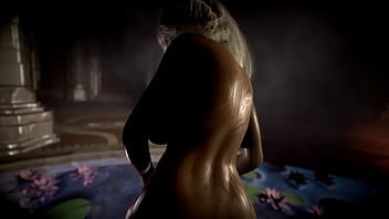 Slim thick blonde pounding her pussy on a big fat dick