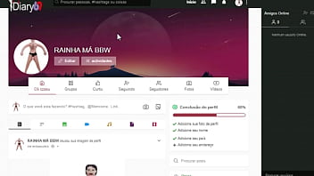 Tutorial de entrar rede social