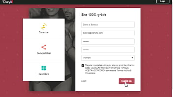 Tutorial de entrar rede social