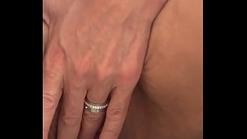 Wife soaking everywhere with a close up massive squirt
