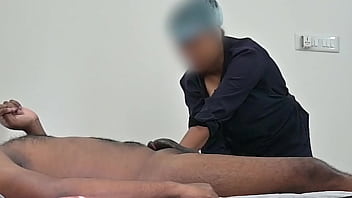 Wrong lady jerked cock