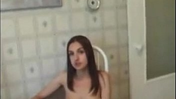 Russian cutie masturbates with her dildo