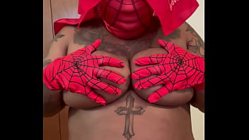 Shabrim as spider girl