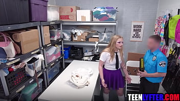 Nerdy student banged hard for stealing