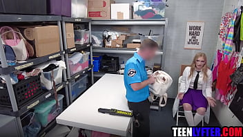 Nerdy student banged hard for stealing Nerdy student banged hard for stealing